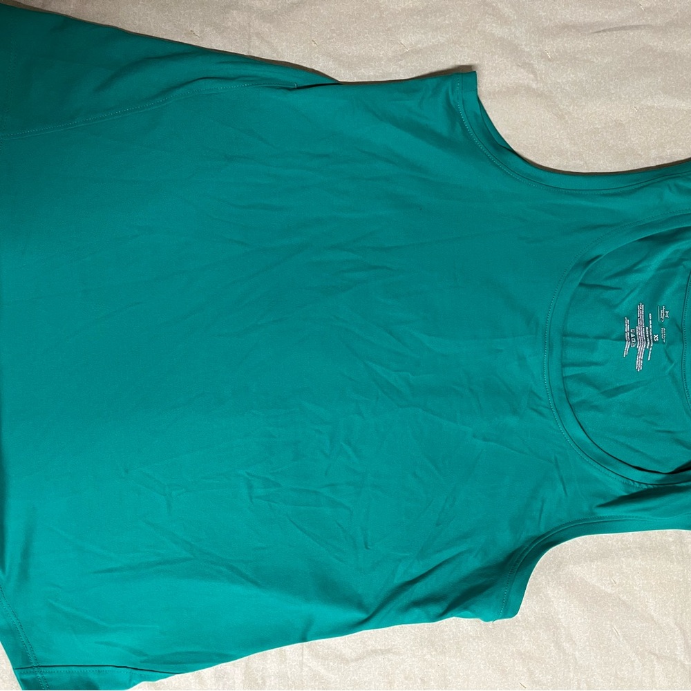 Members Mark Active Vibrant Green Tank Top